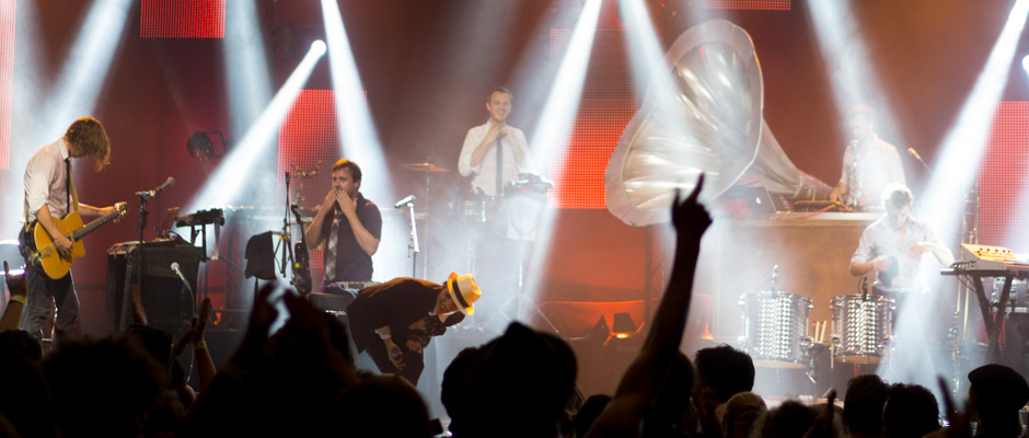 Jazz in Marciac | Caravan Palace en concert. | © Gilles Vanderstraeten