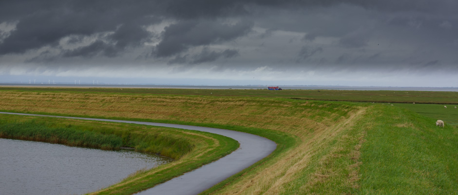 Digue de Mandø | © Gilles Vanderstraeten