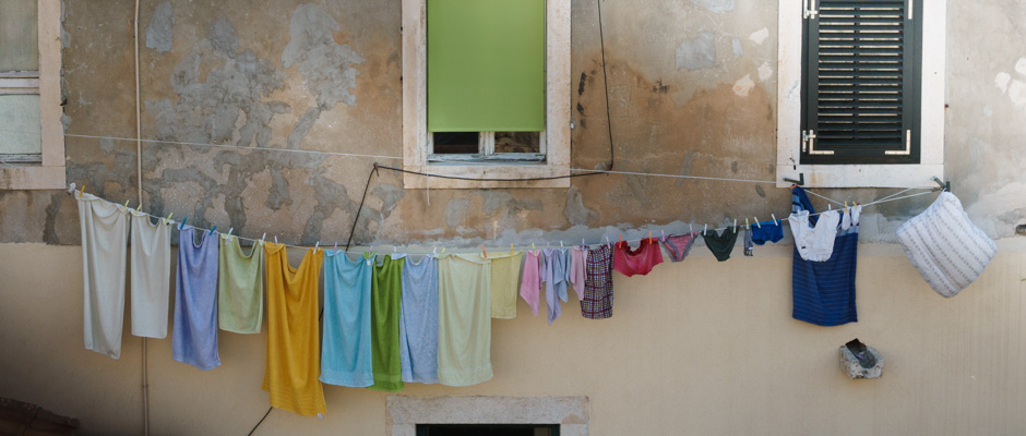 Corde à linge | © Gilles Vanderstraeten